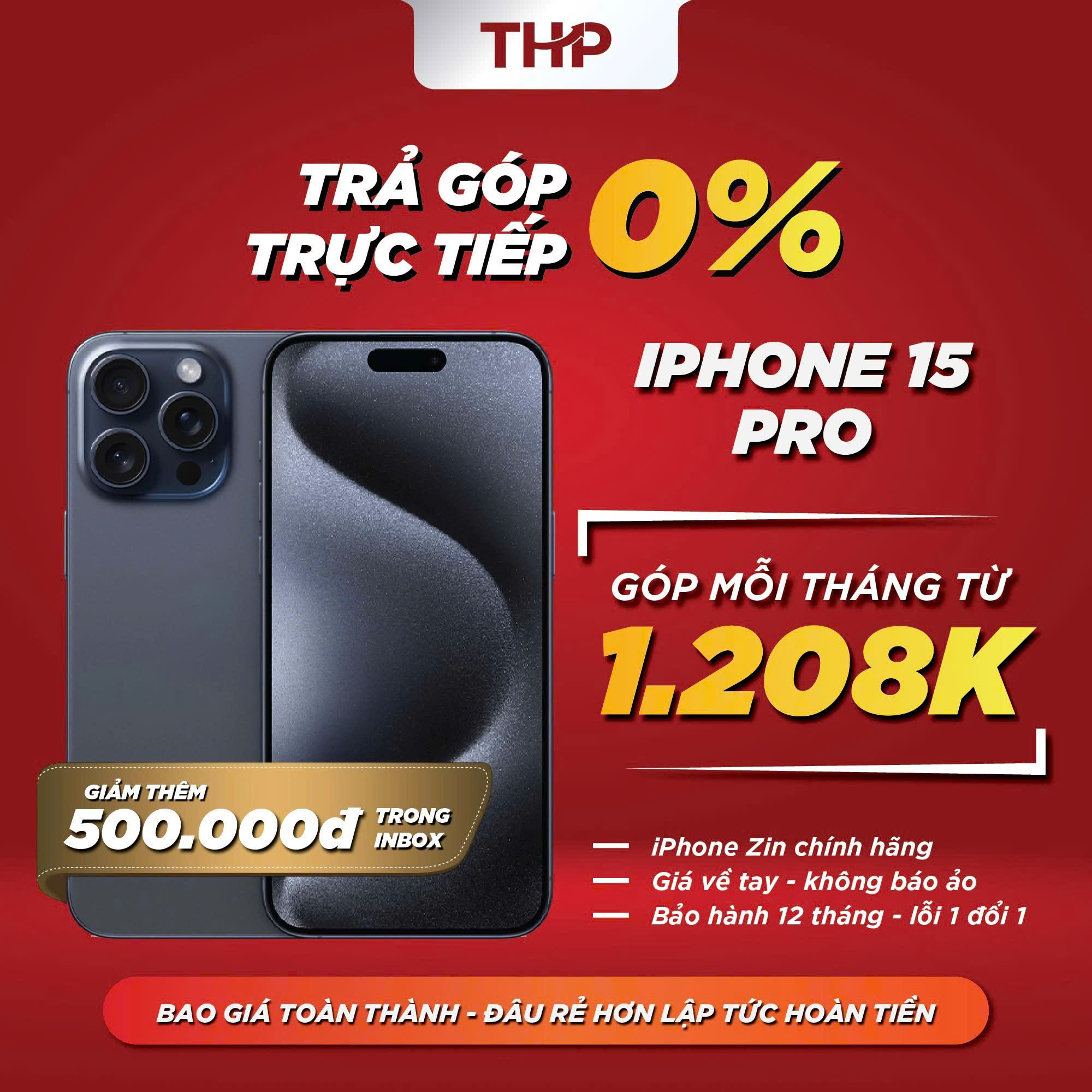 IPHONE 15 PRO - 128 GB